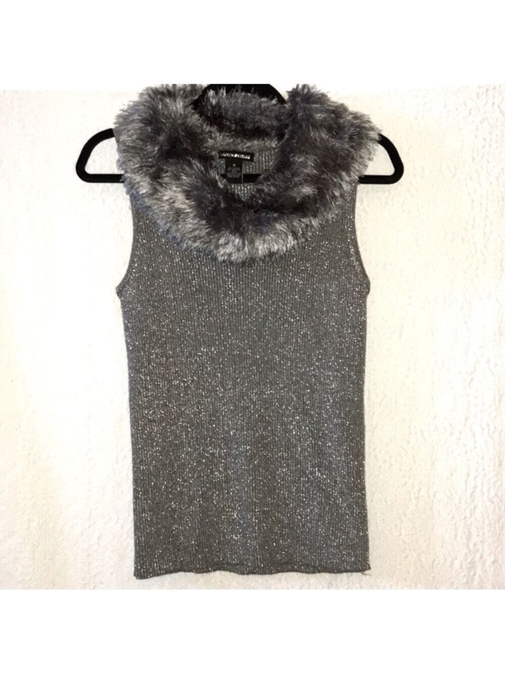 Lauren Michelle Sleeveless Cowl Neck Tank Top